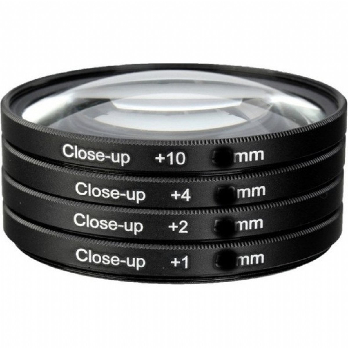 	 Fotoğraf Makinesi Bileşenleri | Dhd Canon 50mm F1.8 II Lens için 52mm Close Up +1 +2 +4 +10 Macro Makro 4 lü Filtre Seti | 487959 |  | 